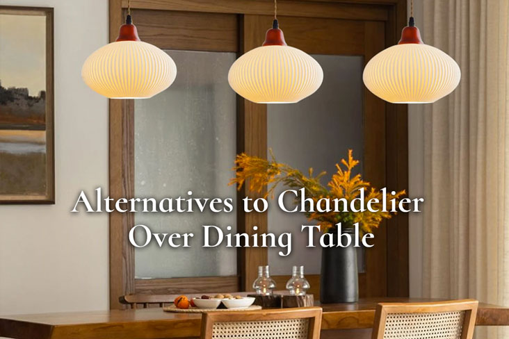 Alternatives To Chandelier Over Dining Table 