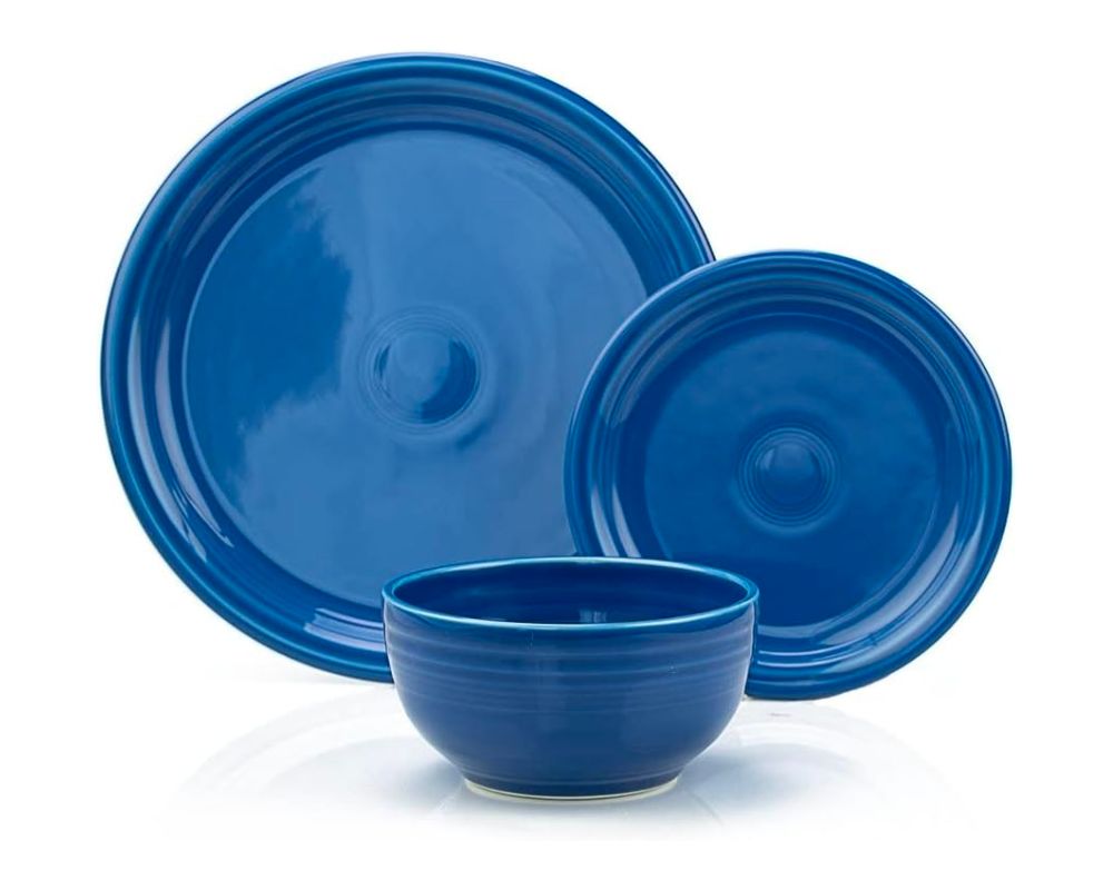 Fiesta 12-Piece Bistro Dinnerware Set in Lapis