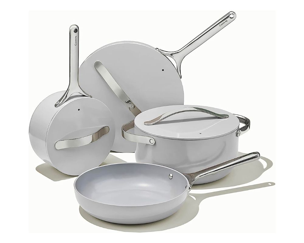 Caraway Non-stick Ceramic Cookware Set (12 Piece)